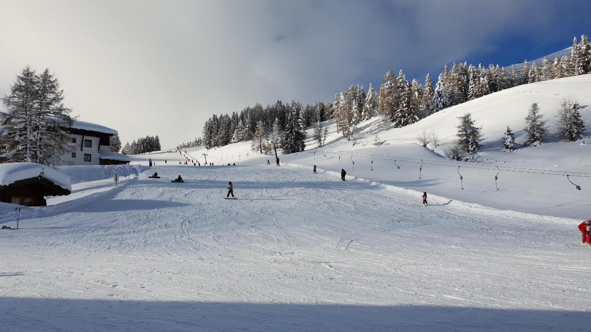 Ferienwohnung Dolomitenpanorama Oberlienz Kültér fotó